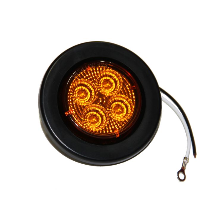 Gabarit LUMIERE DE GABARIT LED 2 1/2'' AMBRE 4 DIODES AVEC REFLECTEUR chez Voiturettes Experts