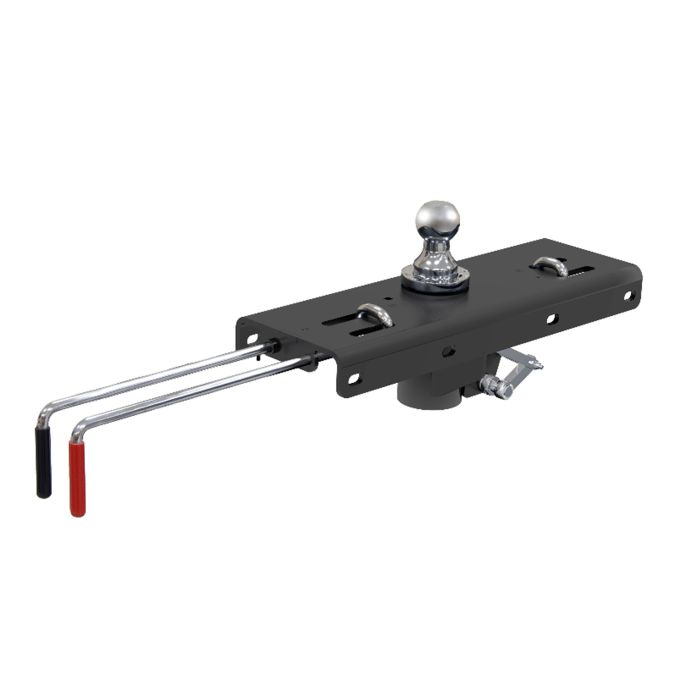 Remorquage Gooseneck sous-chassis et boule rétractable rapide CURT chez Voiturettes Experts