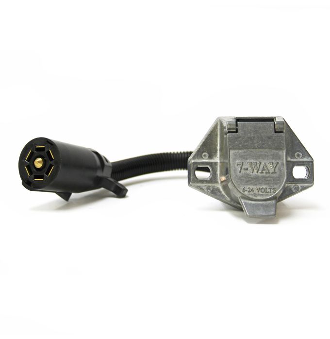 Adaptateur Adaptateur 7 brins plats (auto) à 7 brins ronds (remorque) SMART chez Voiturettes Experts