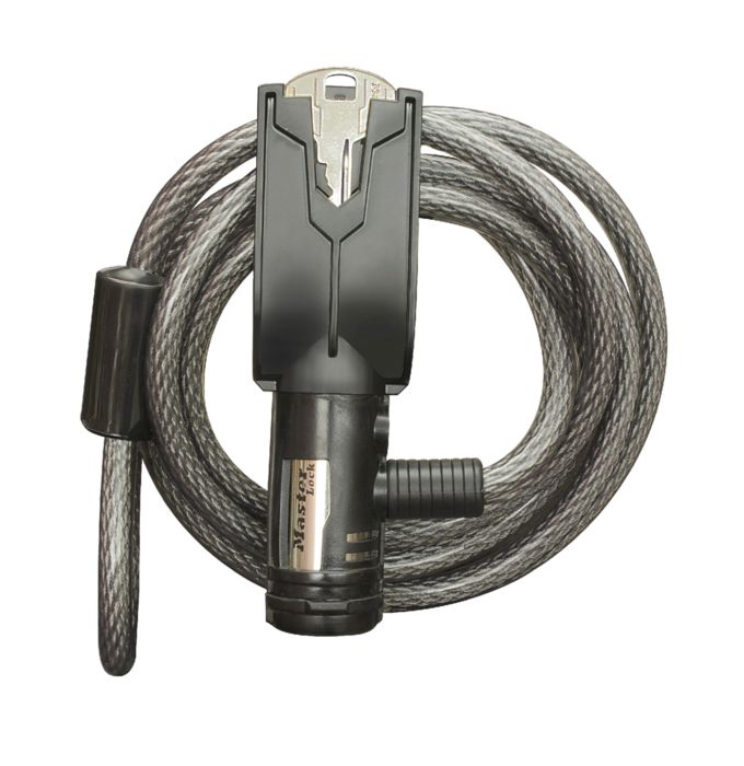 Quincaillerie Barrure pour panneau de camionnette acier inoxydable MASTER LOCK chez Voiturettes Experts