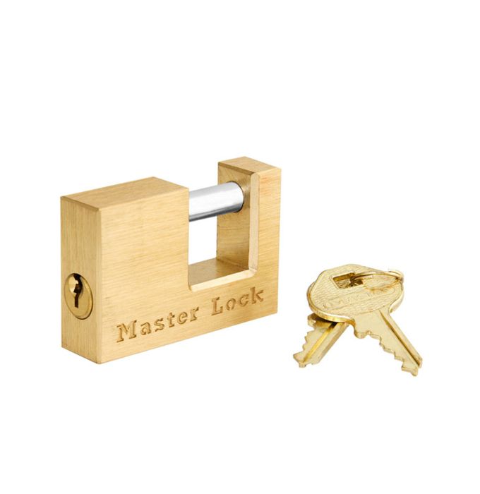 Barrure et cadenas Cadenas pour coupleur laiton MASTER LOCK chez Voiturettes Experts