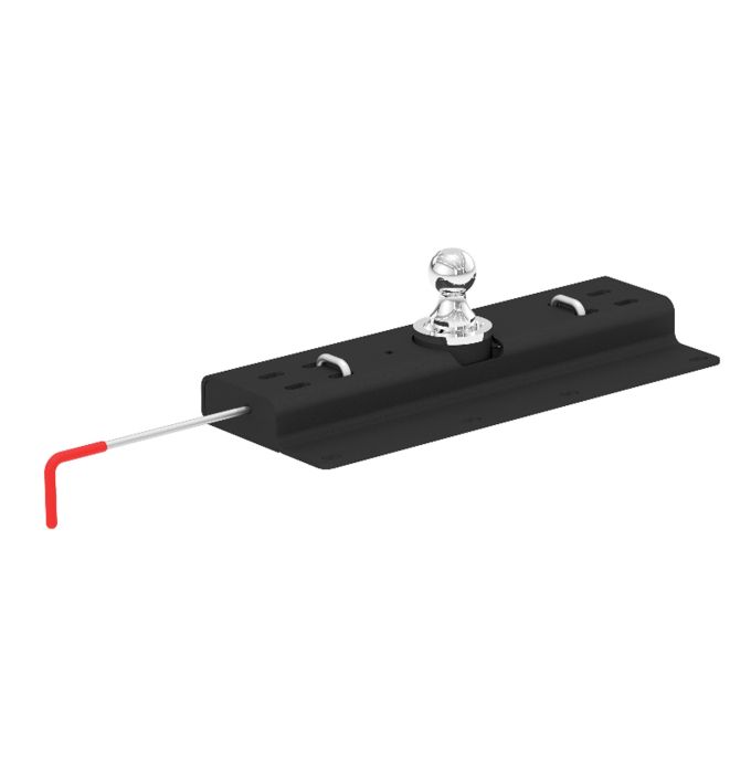 Attache-Gooseneck Gooseneck sous-chassis et boule rétractable double barrure Chevr chez Voiturettes Experts