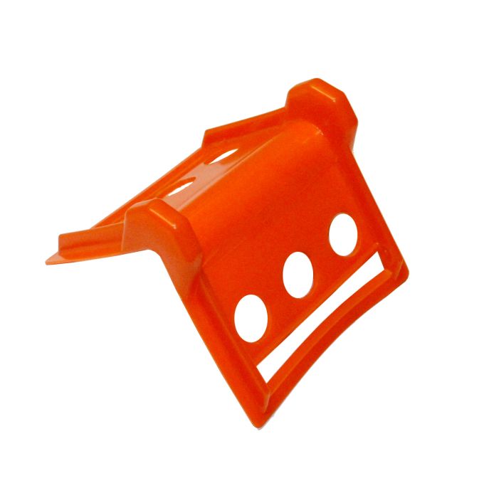 Quincaillerie Coin de protection plastique orange pour courroie 5 1/2