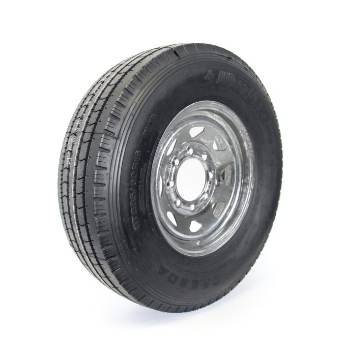 Pneu et Jante Pneu radial 235/80R16 14 plis 4080 lbs Westlake et jante 16