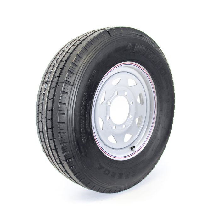 Remorque Pneu radial 235/85R16 14 plis 4080 lbs Westlake et jante 16