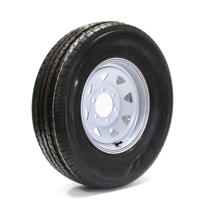 Pneu et Jante Pneu Radial 225/75R15 10 plis 2830 lbs Castel Rock et jante 15