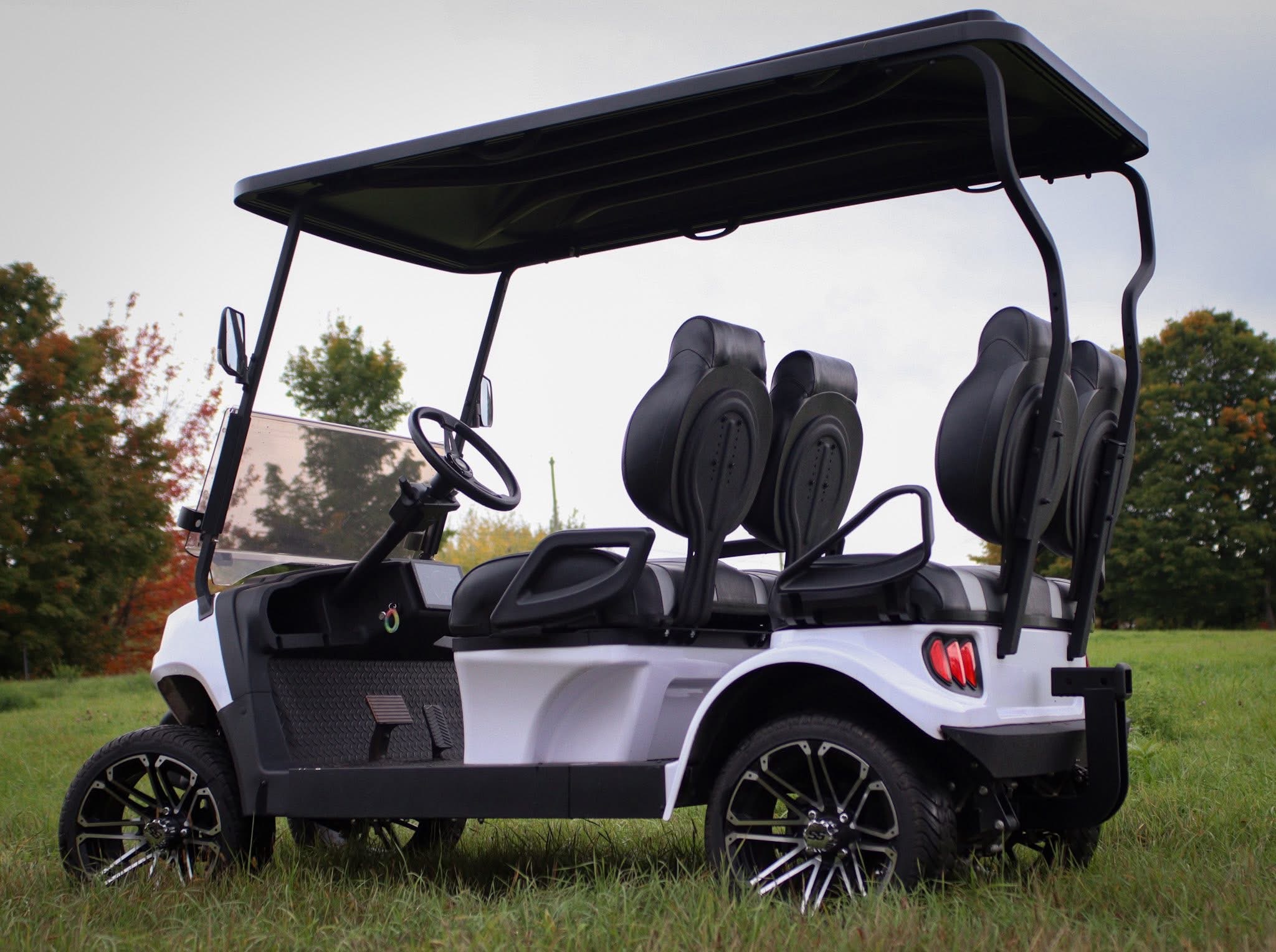 Voiturette usagée Voiturette de golf X-PLOD 4 places pour remorque